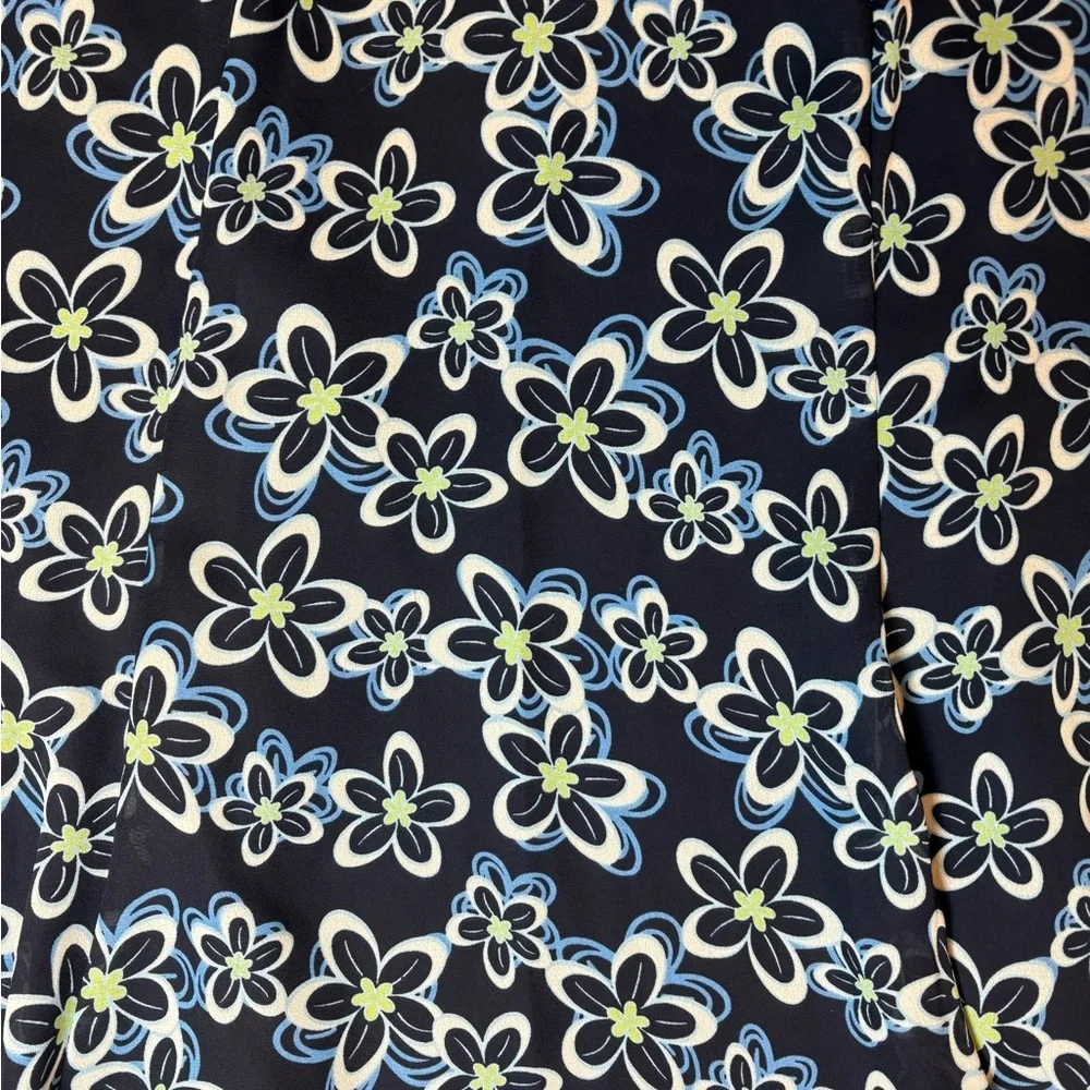 Dressbarn VTG Y2K women’s floral skirt swing-style multicolor floral print  M
